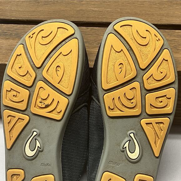 OluKai Nohea Mesh Slip-On Shoes Dark Blue Navy Size Mens 8.5 - Picture 15 of 16